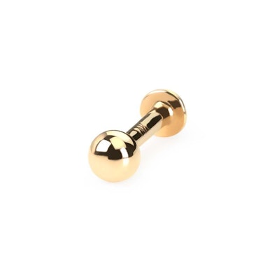 Labret 14 karátos aranyból