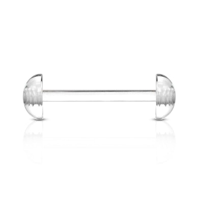 Láthatatlan nyelvpiercing - Retainer