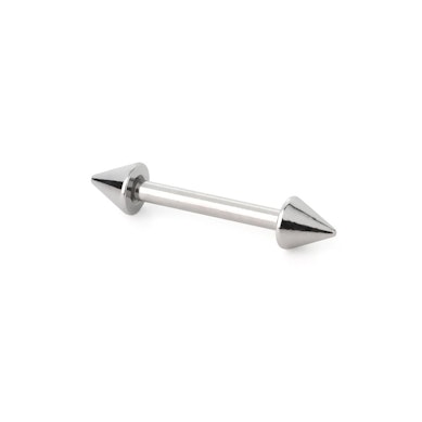 Barbell piercing tüske végekkel