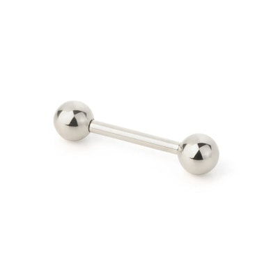 Barbell piercing golyó végekkel