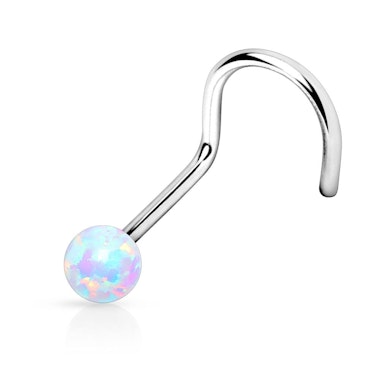 Orr piercing opál golyóval