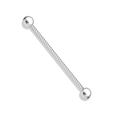 Industrial barbell csavart kötél dizájnnal
