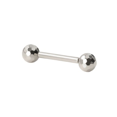 Titán push-in barbell diszkógömbökkel