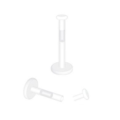 Átlátszó labret piercing