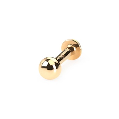 Labret 14 karátos aranyból