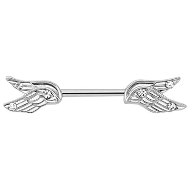 Mell piercing páros angyalszárnyakkal