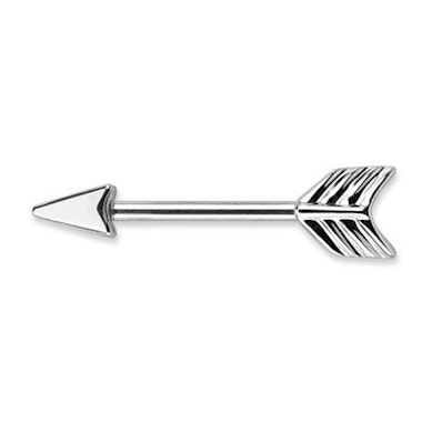Mellpiercing, nyíl formájú