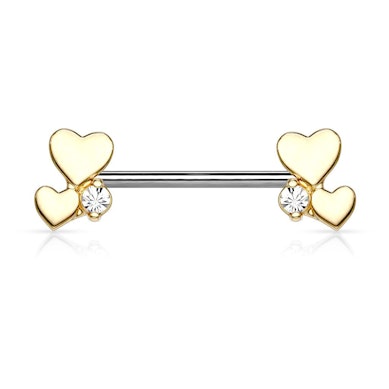 Mellpiercing szivekkel és kövekkel