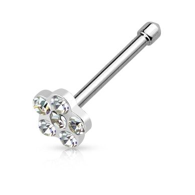 Orr piercing virággal
