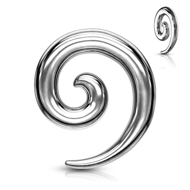 Spiral taper orvosi acélból