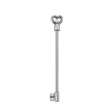 Industrial piercing, kulcs dizájnnal