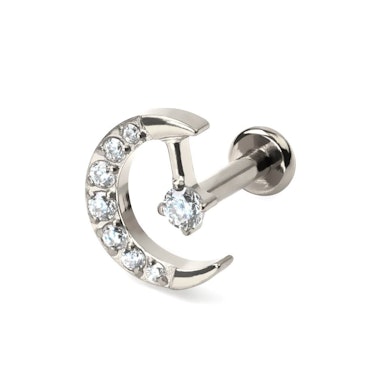 Titán labret hold és csillag mintával