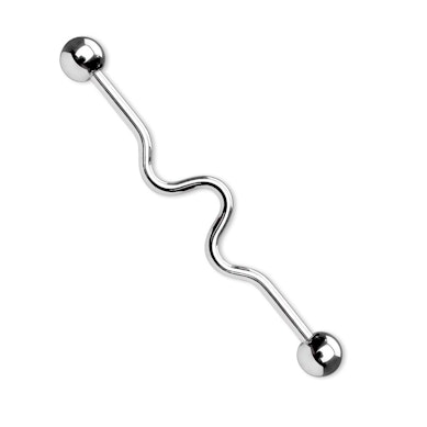 Industrial piercing hullámos szárral