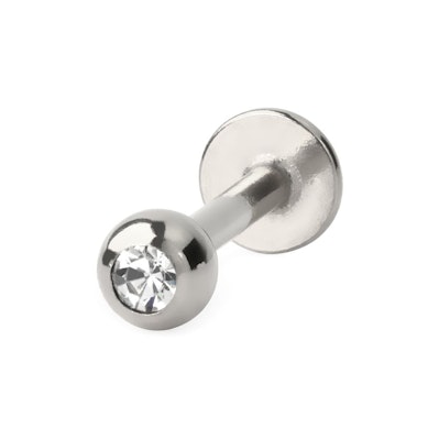Labret többféle színben kővel
