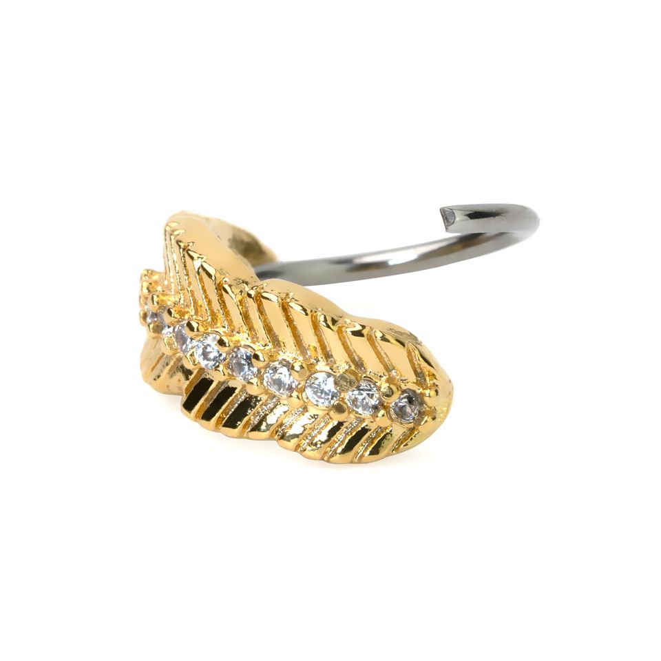Piercing karika többféle mintával