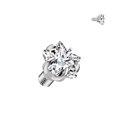 Titán csillag alakú, köves dermál fej