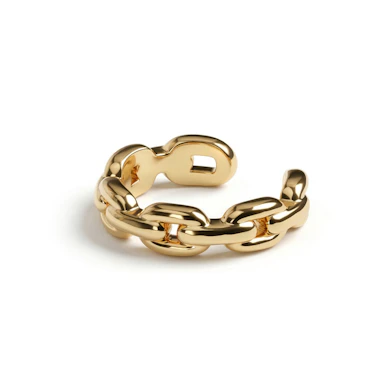 Fülgyűrű láncszemekkel