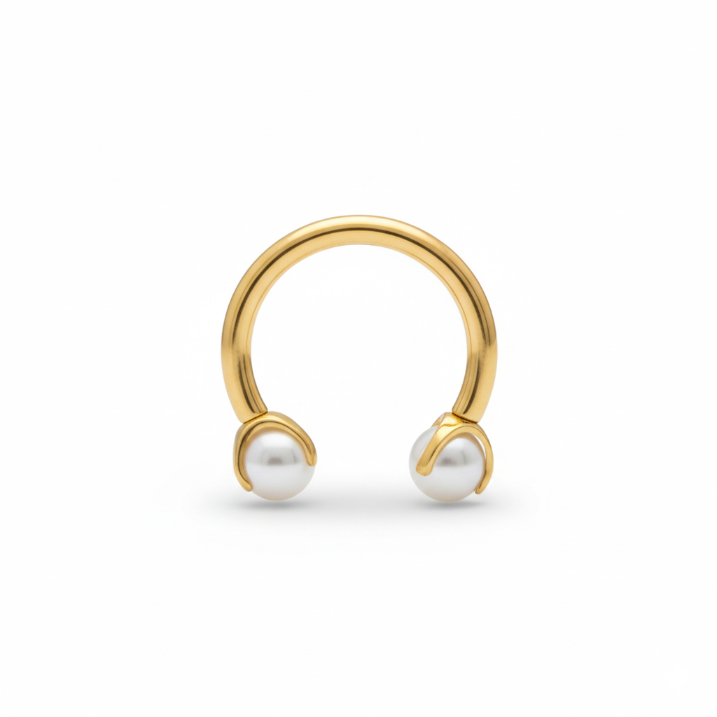 Titán patkó gyöngyökkel