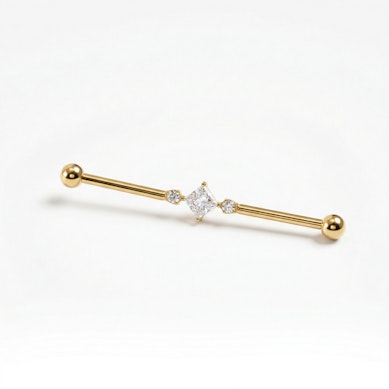 Titán industrial barbell négyzet alakú kővel