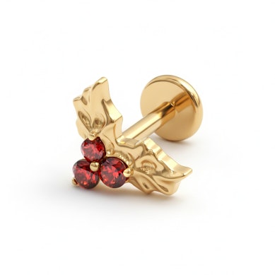 Titán labret karácsonyi dísszel