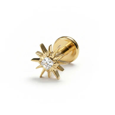 Titán napsugaras labret