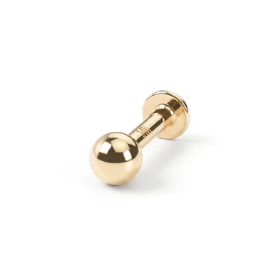 Labret 14 karátos aranyból