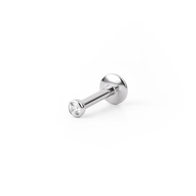 Apró, belső menetes szárú labret