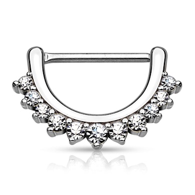 Mellbimbó clicker köves szegéllyel