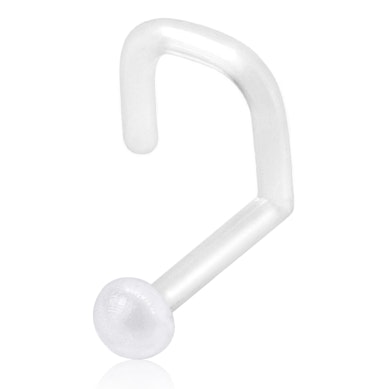 Láthatatlan orrpiercing - Retainer