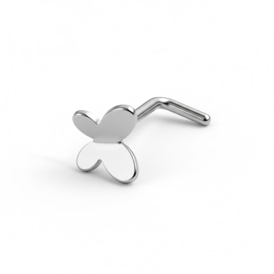 Pillangós orrszegecs titánból