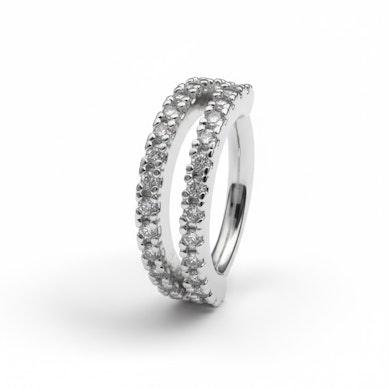 Karika két sor kővel