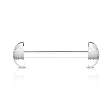 Láthatatlan nyelvpiercing - Retainer