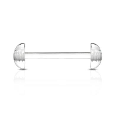 Láthatatlan nyelvpiercing - Retainer