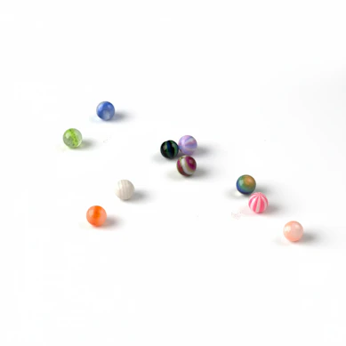 10 darabos akril golyószett