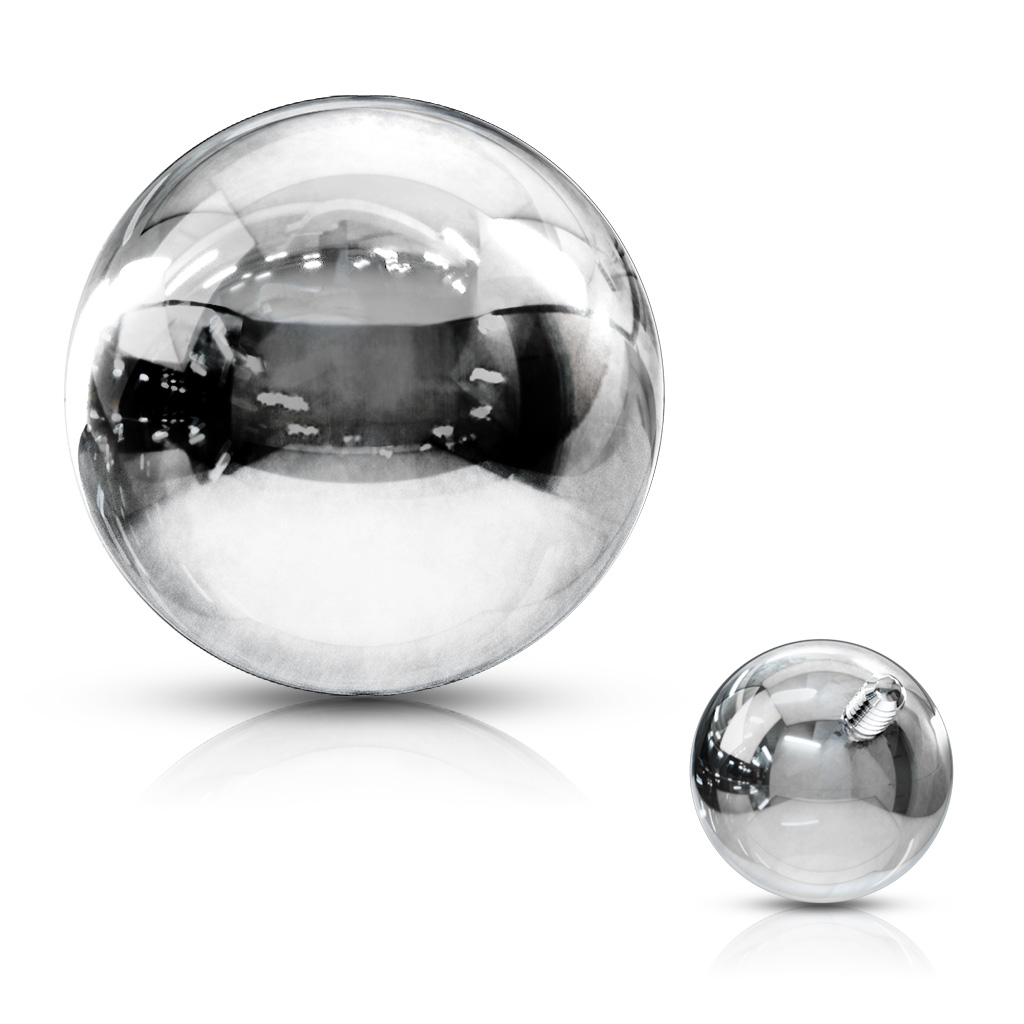 Piercing golyó belső menetes szárhoz