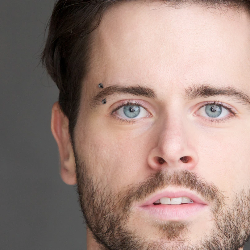 Banán piercing matt fekete bevonattal