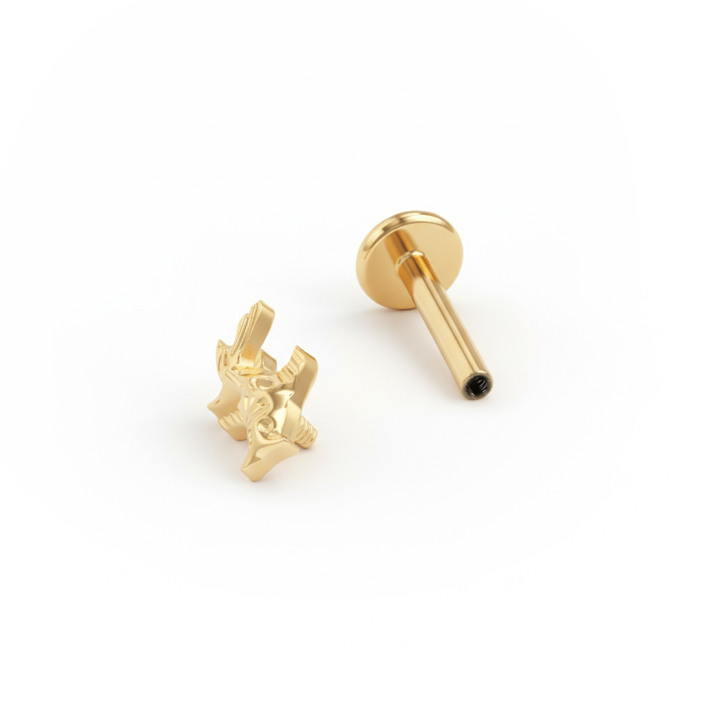 Koi halas labret titánból