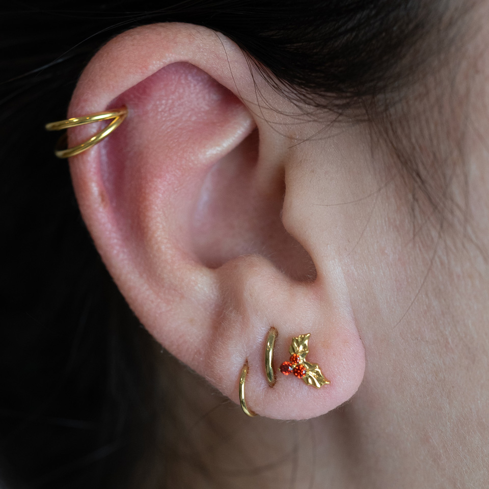 Titán labret karácsonyi dísszel