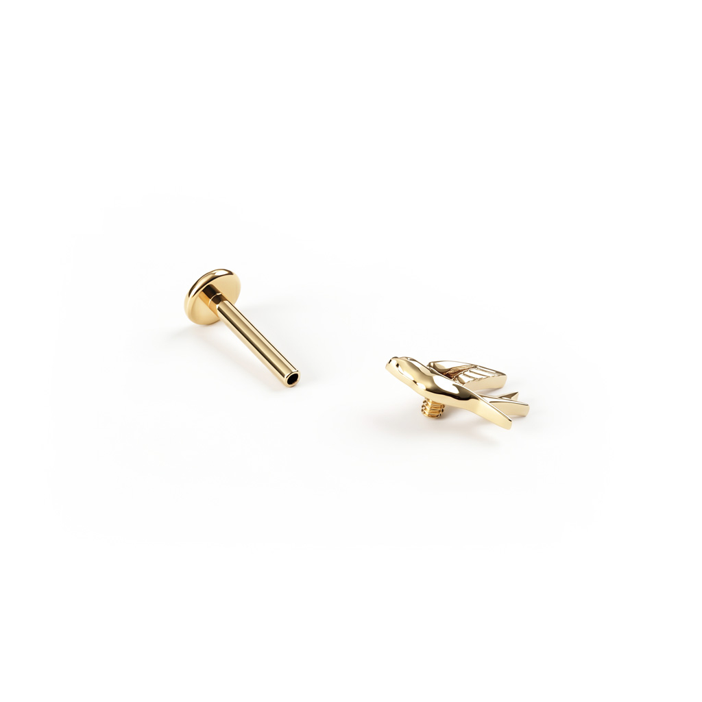 Fecskés titán labret