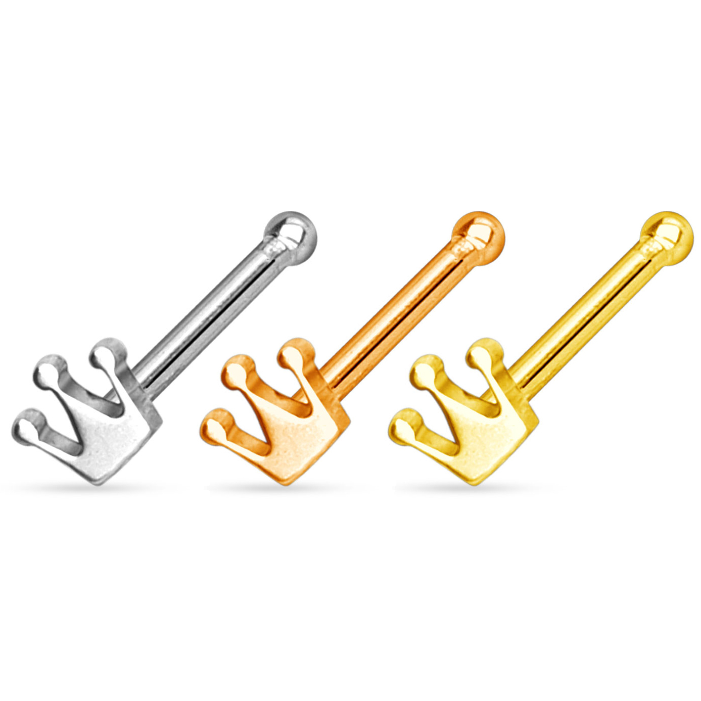 Orr piercing koronával