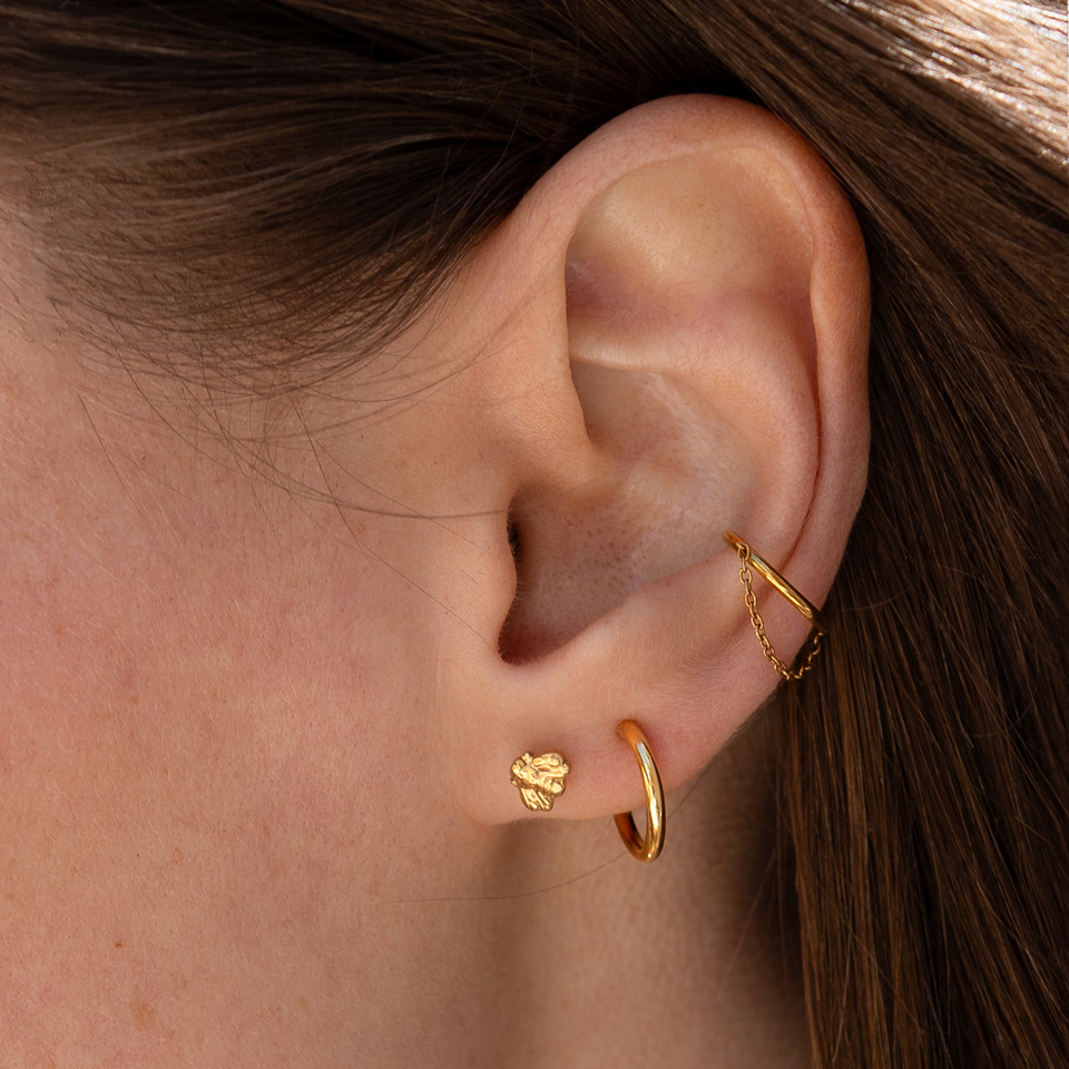 Kapcsos karika lánccal