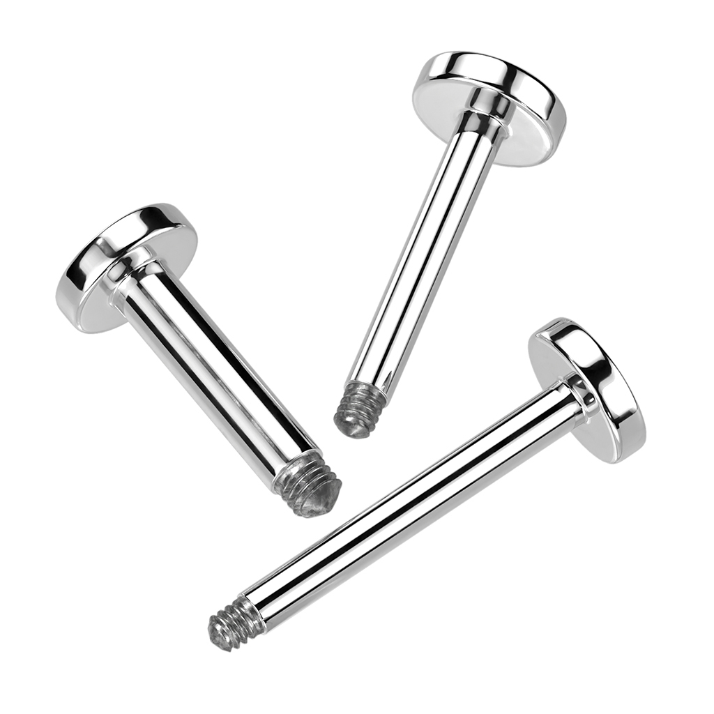 Kiegészítő labret szár titánból