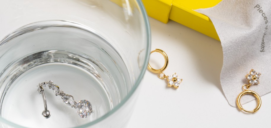 Piercingékszerek Tisztítása